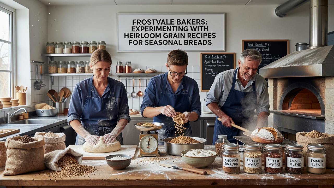 Frostvale Bakers Experiment with Heirloom Grain Recipes for Seasonal Breads